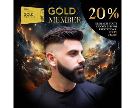 GOLD MEMBER Coupe + Barbe