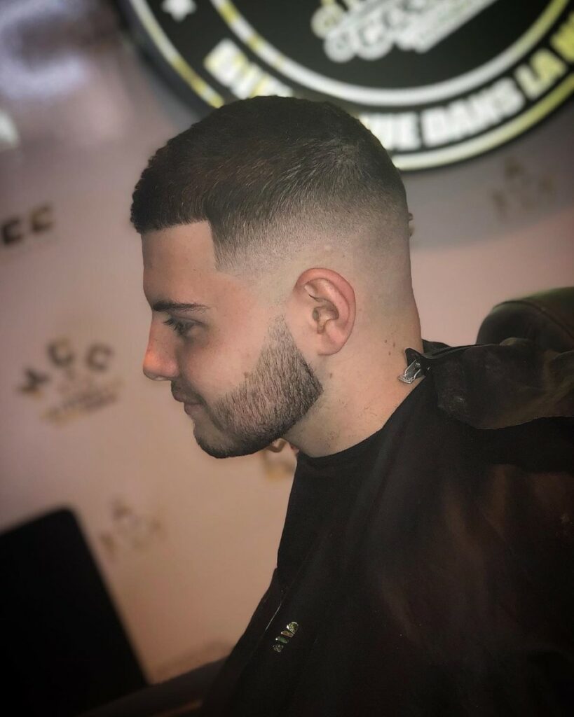 dégradé homme moderne prestation mister coup coup MCC