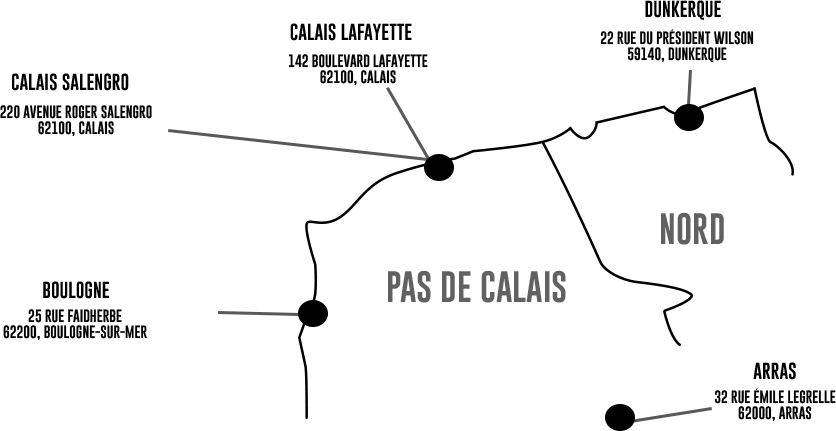 Emplacement Salons Mister coup coup MCC Barbershops