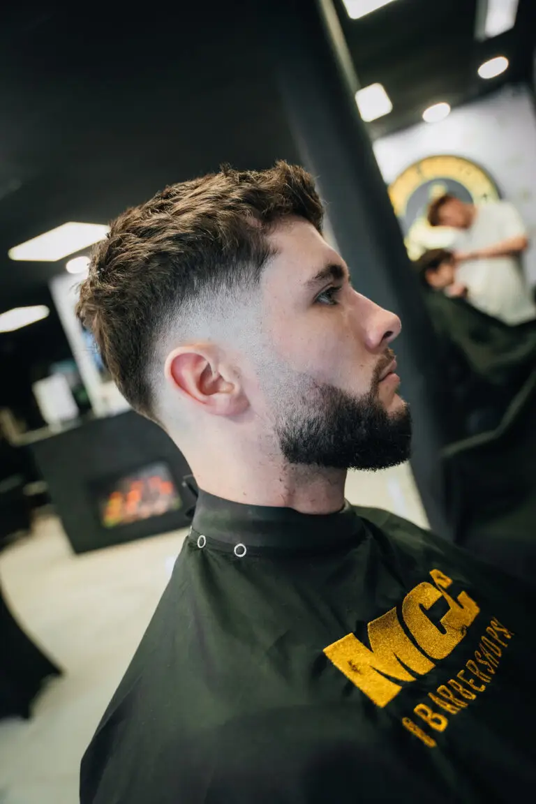 Coupe dégradé homme moderne MCC barbershops