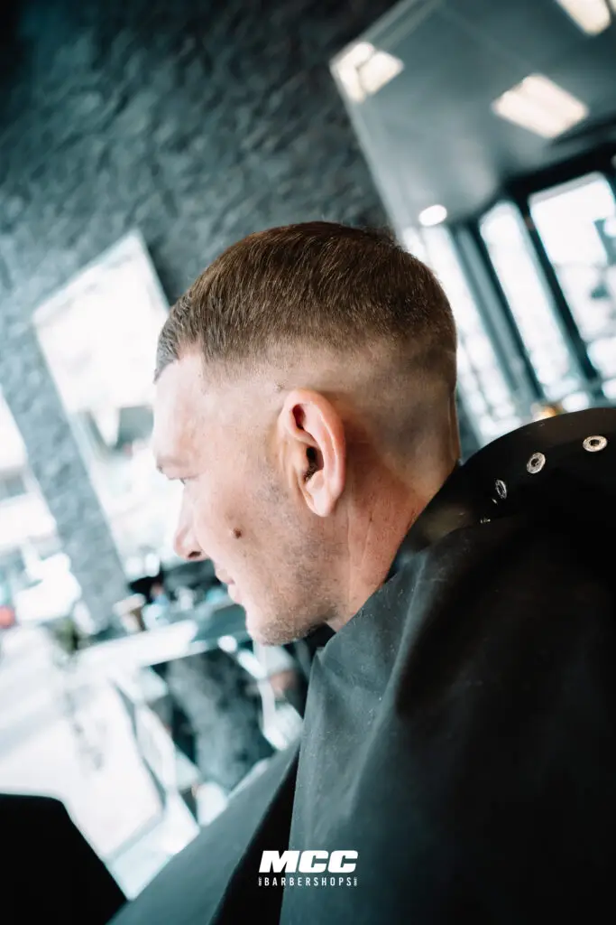 Coupe dégradé homme moderne MCC barbershops