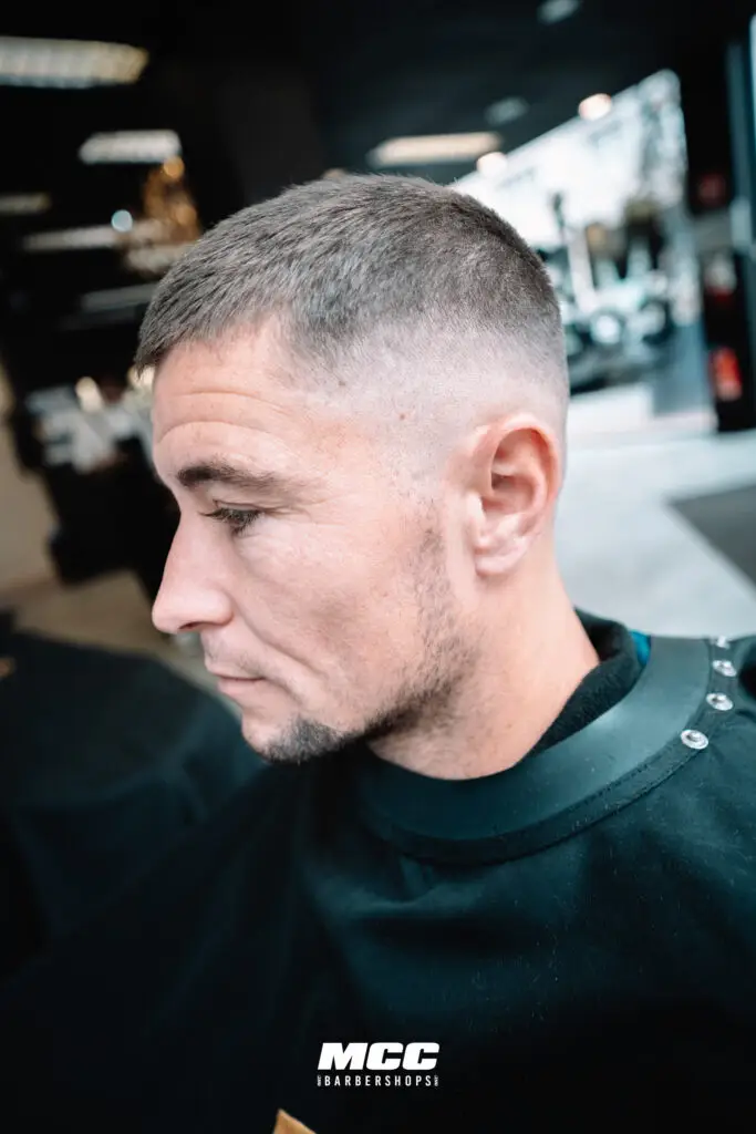 Coupe dégradé homme moderne MCC barbershops