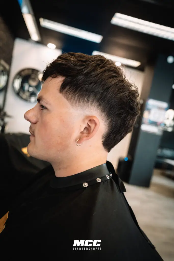 Coupe dégradé homme moderne MCC barbershops