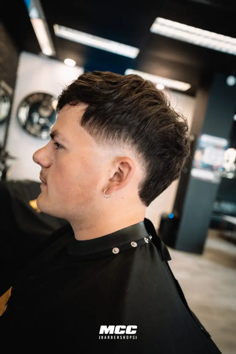 Coupe dégradé homme moderne MCC barbershops