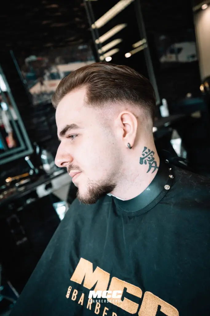 Coupe dégradé homme moderne MCC barbershops