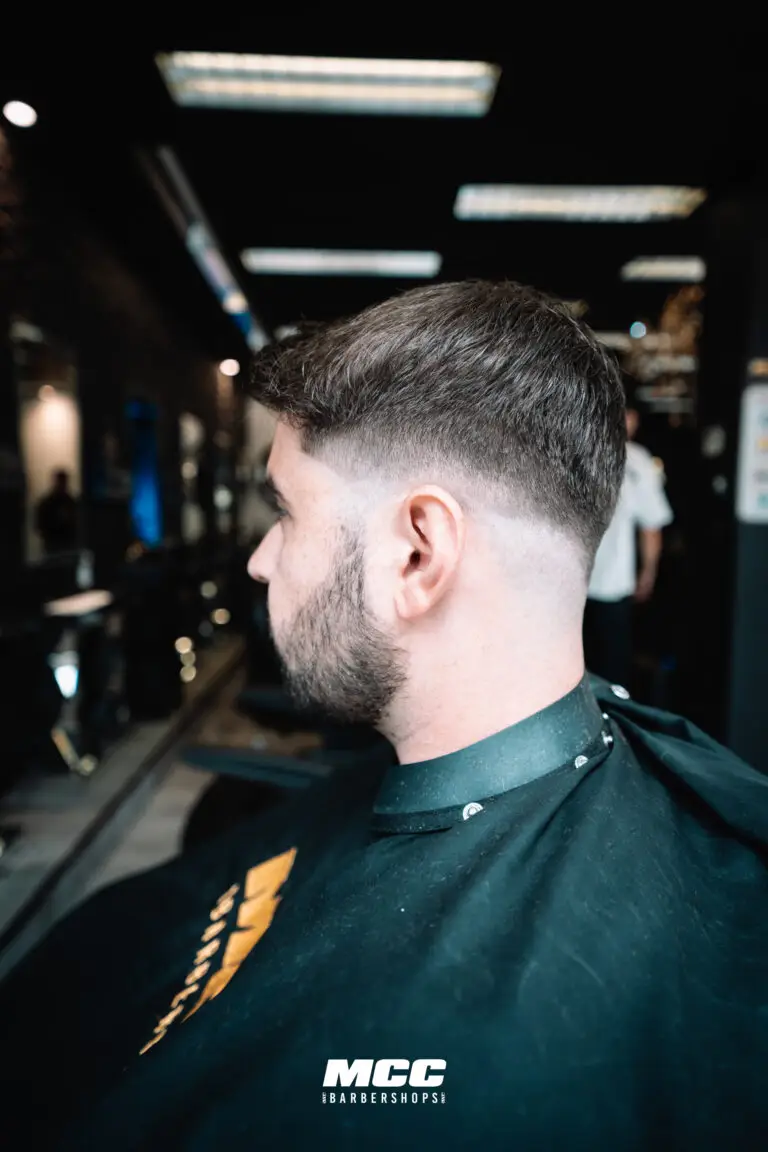 Coupe dégradé homme moderne MCC barbershops