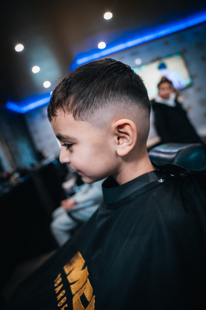 Coupe dégradé homme moderne MCC barbershops