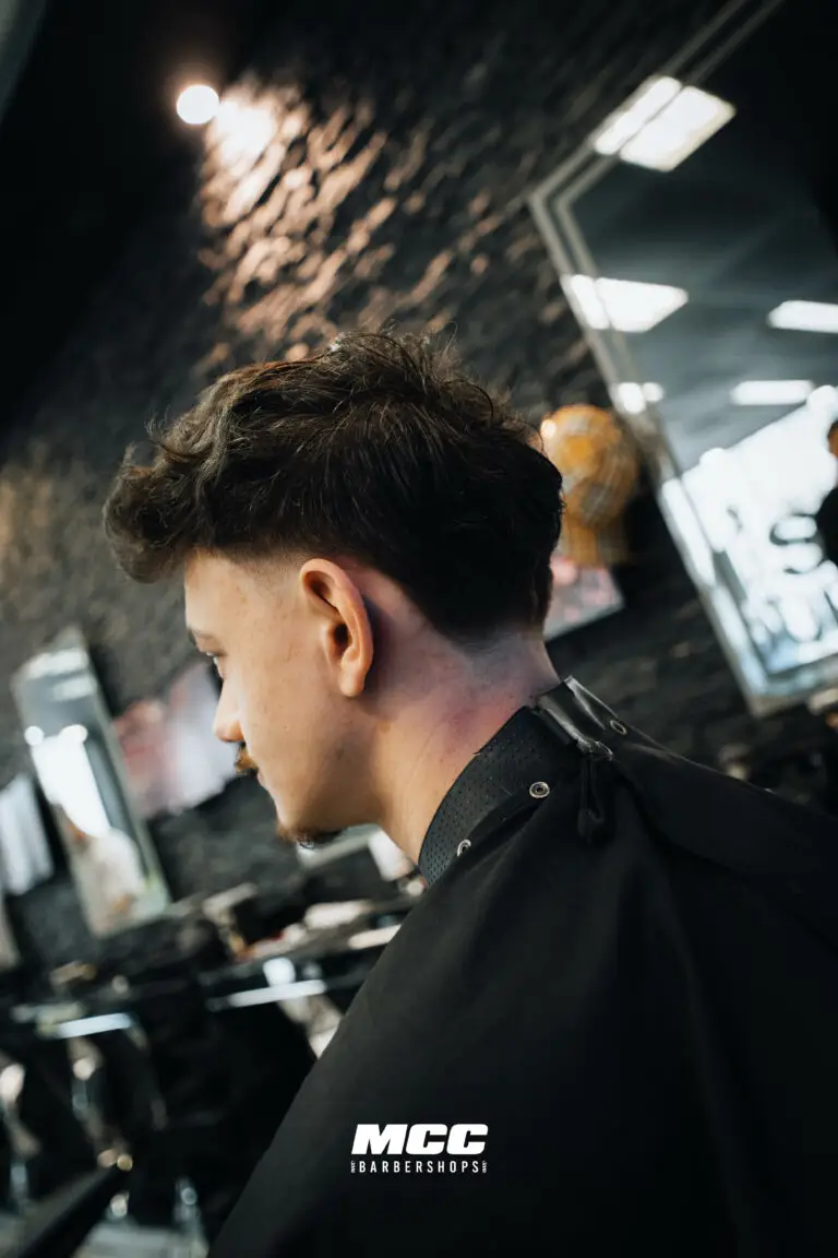 Coupe dégradé homme moderne MCC barbershops