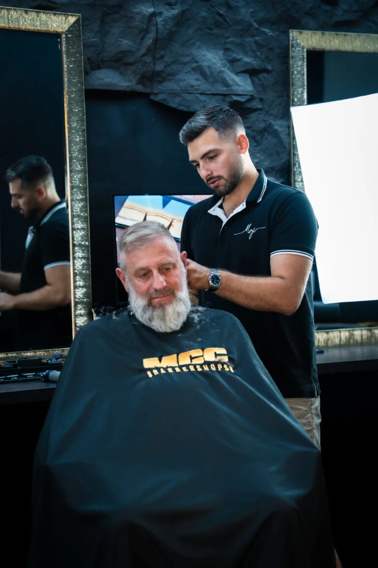 Coupe dégradé homme moderne MCC barbershops