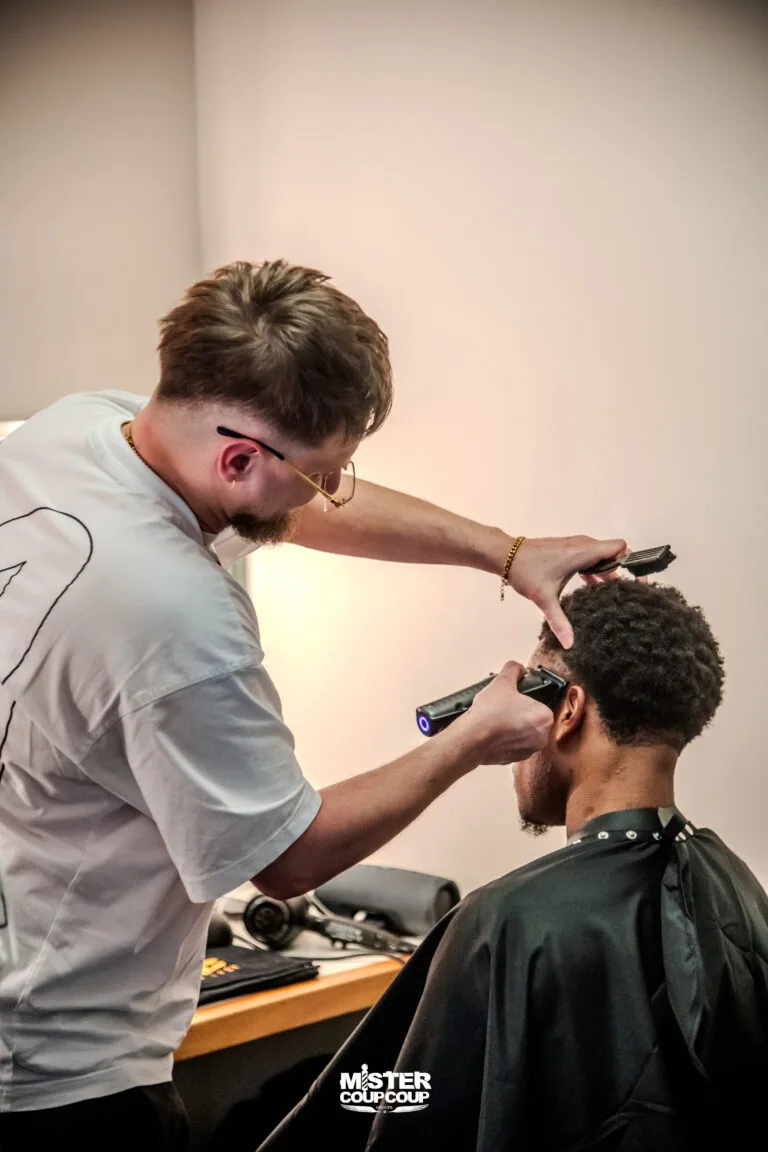 Coupe de cheveux homme moderne mister france MCC
