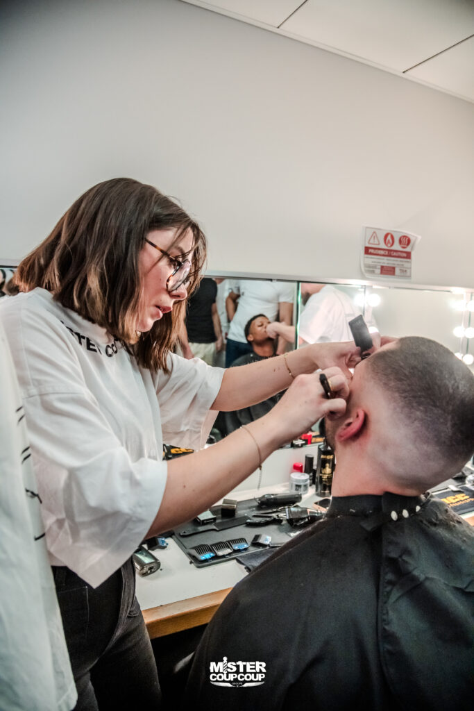 Coupe de cheveux homme moderne mister france