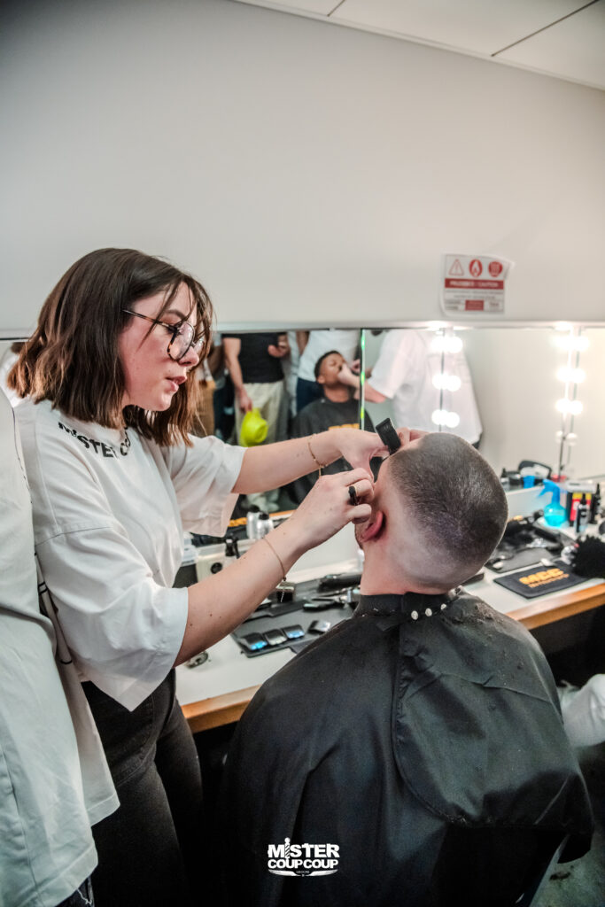 Coupe de cheveux homme moderne mister france MCC