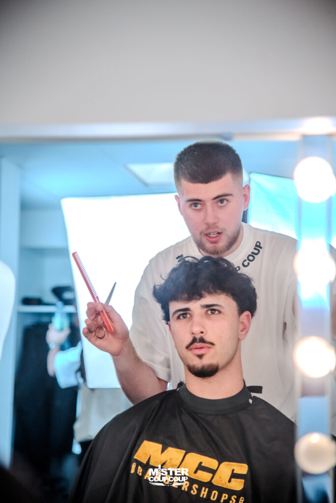 Coupe de cheveux homme moderne mister france