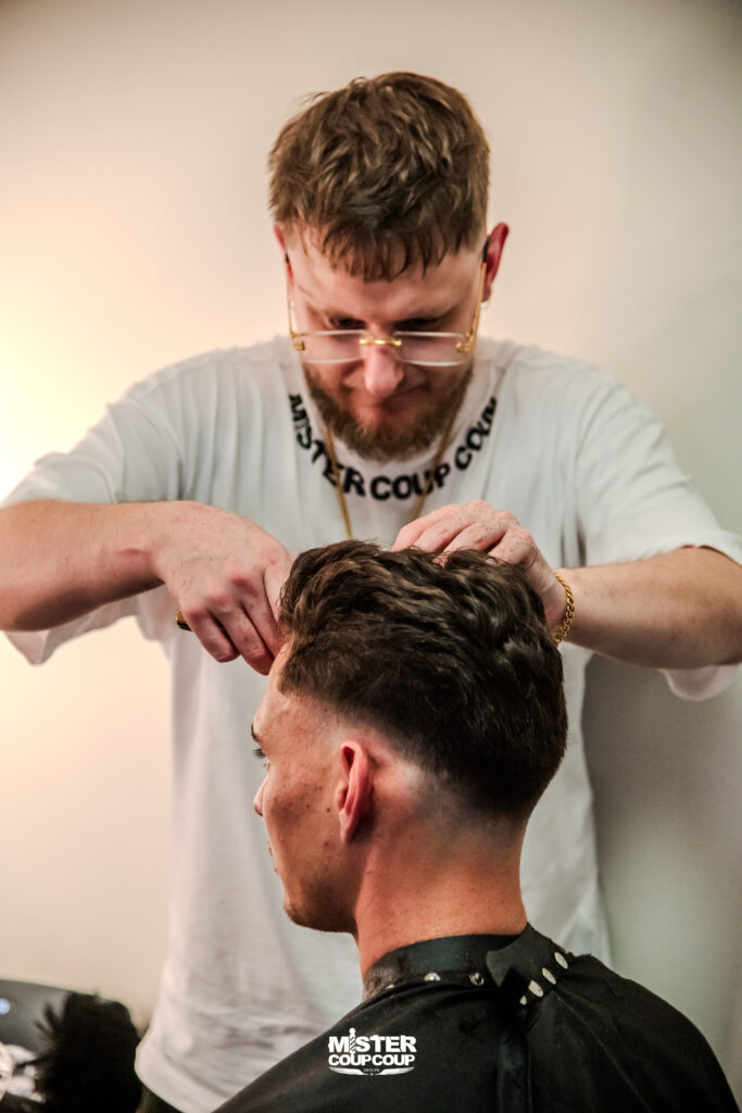 Coupe de cheveux homme moderne mister france