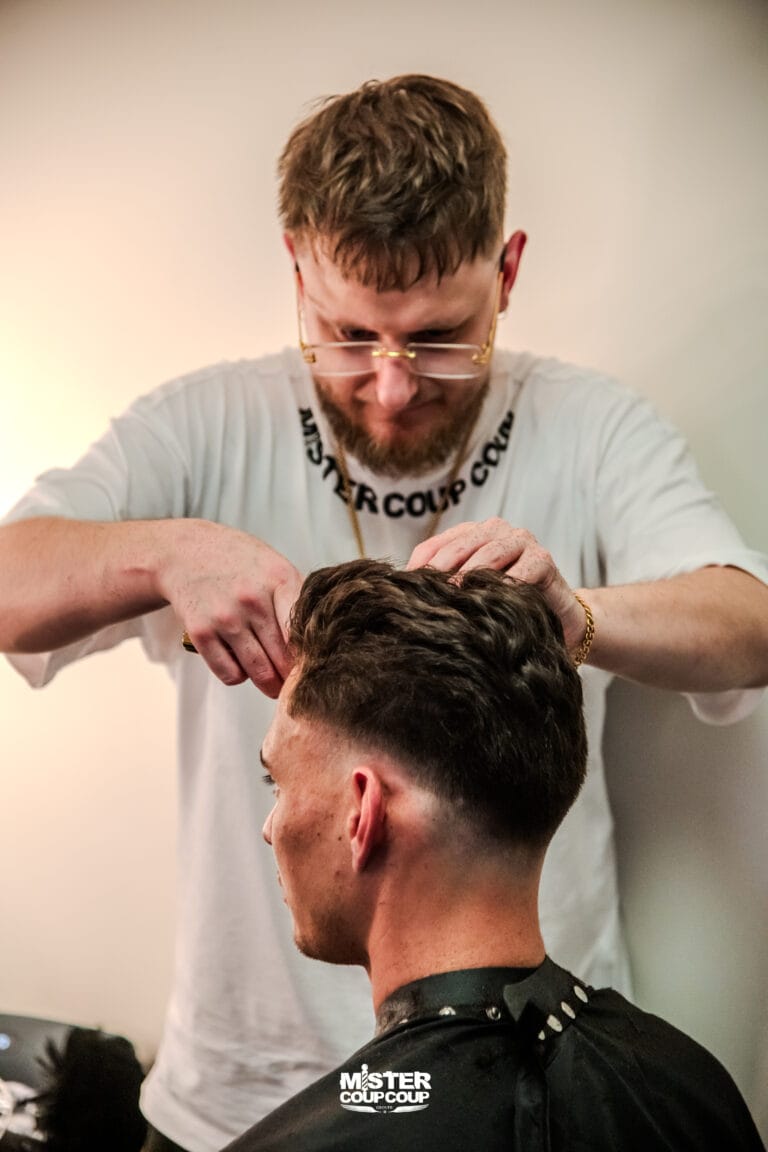 Coupe de cheveux homme moderne mister france