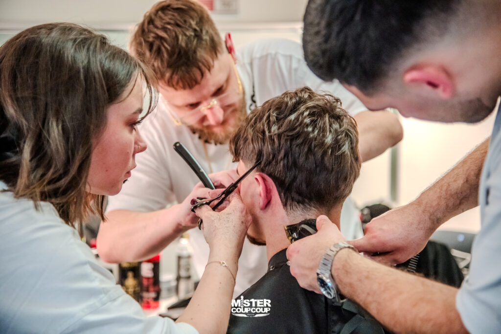 Coupe de cheveux homme moderne mister france