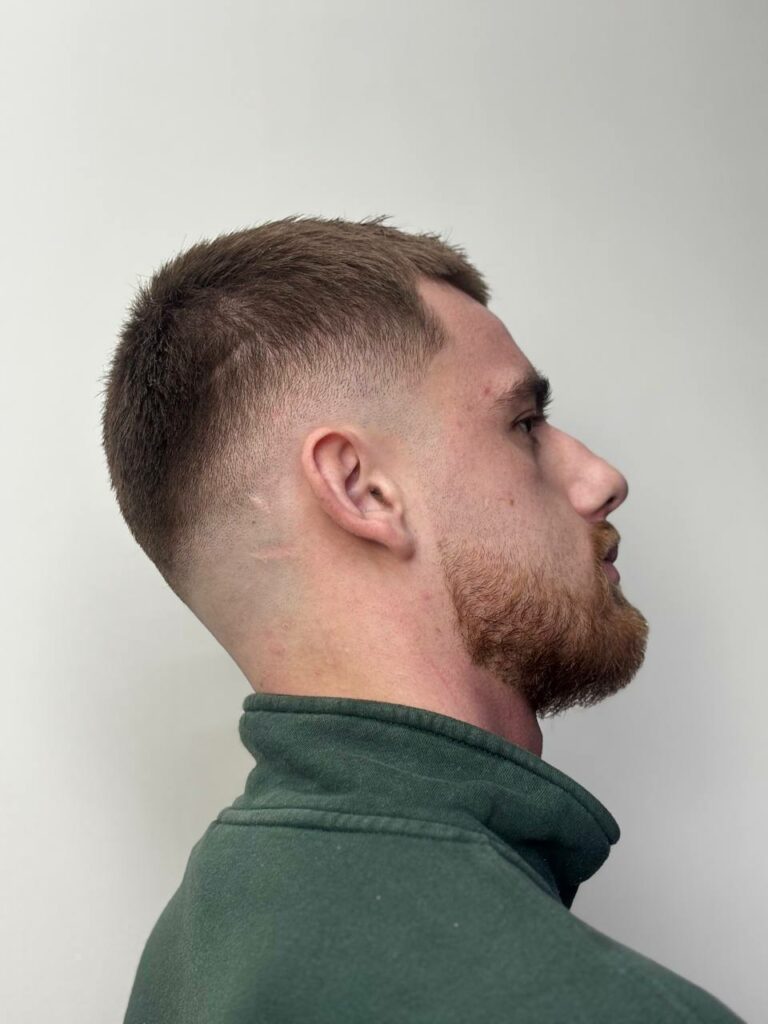 Coupe dégradé homme moderne MCC barbershops